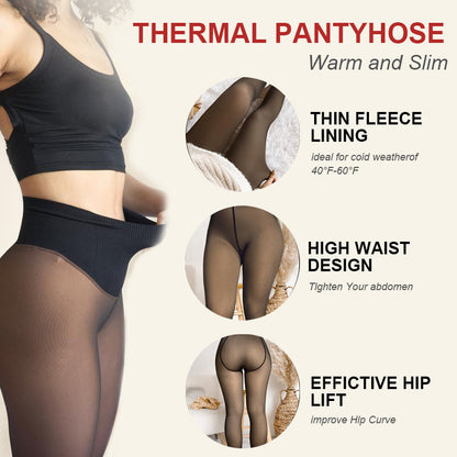 [Winter Outfit Ideasv]🎄 New Compression Magic Leggings – Fleece-Lined Warmth from XXS to 3XL❄️